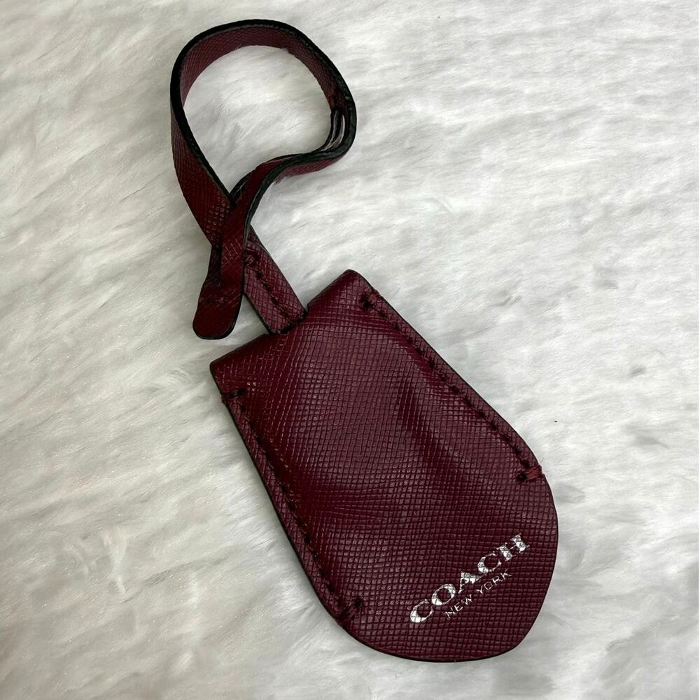 Coach Bag Charm Key Fob Ring